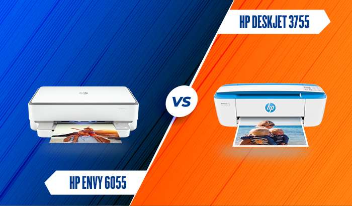 Printer Comparison: HP Envy 6055 VS HP Deskjet 3755